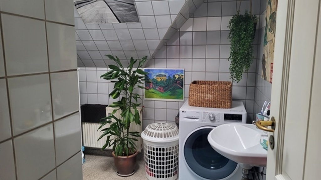 Teil des Badezimmers