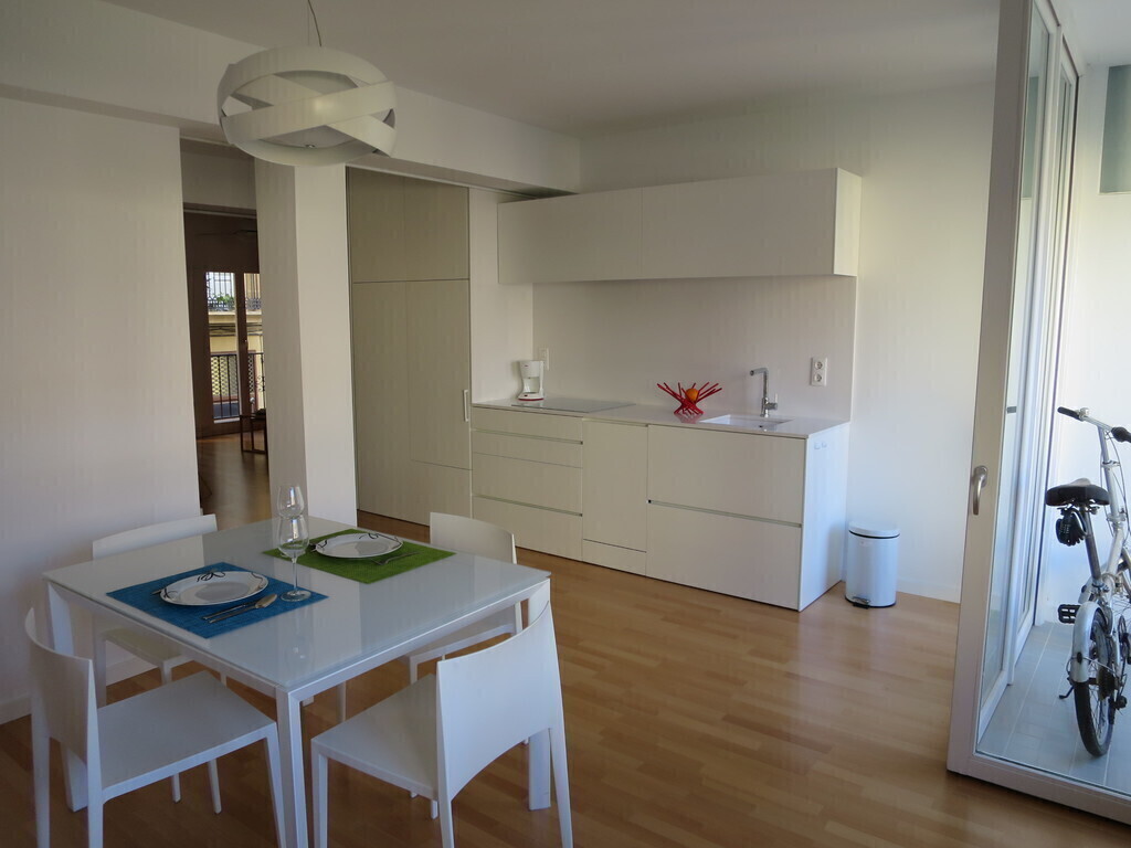 dining room / open kitchen / terrace