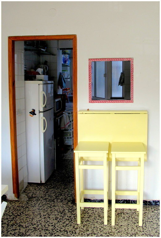 entrance to the kitchen