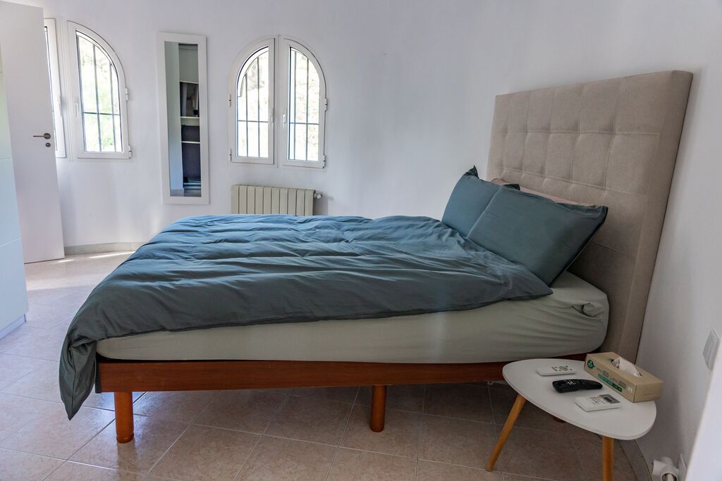 Tower Bedroom with a Queen Size bed and 2 additional flexibel Beds