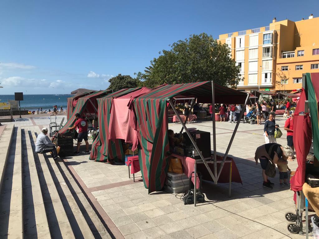 The farmer's market, every wednesday on the plaza which is located right around the corner.