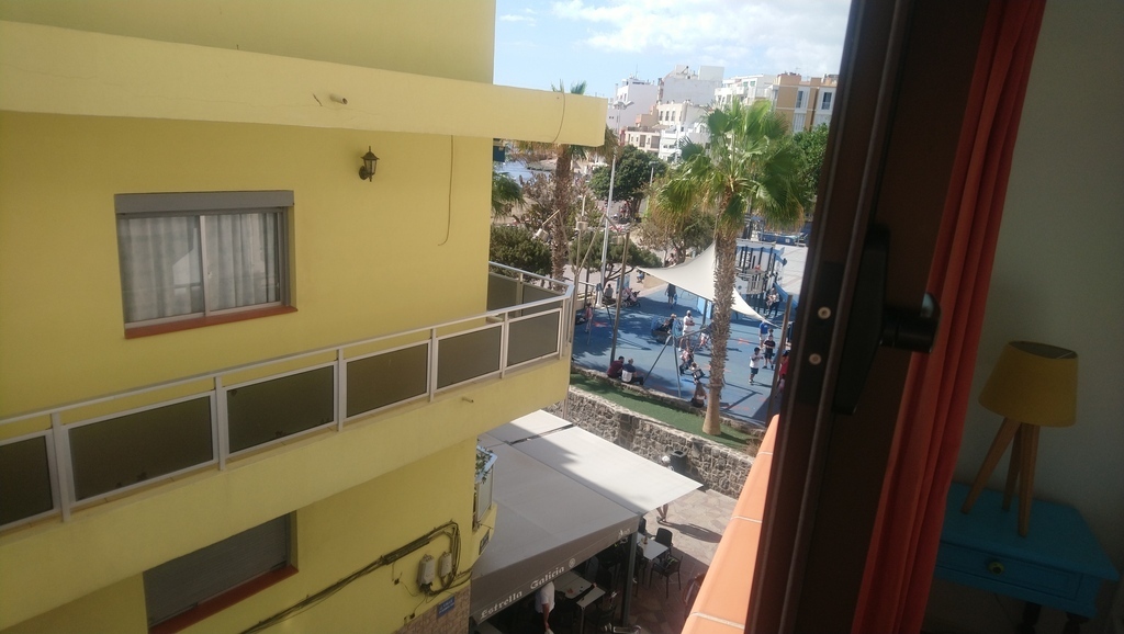 View from the main bedroom window.