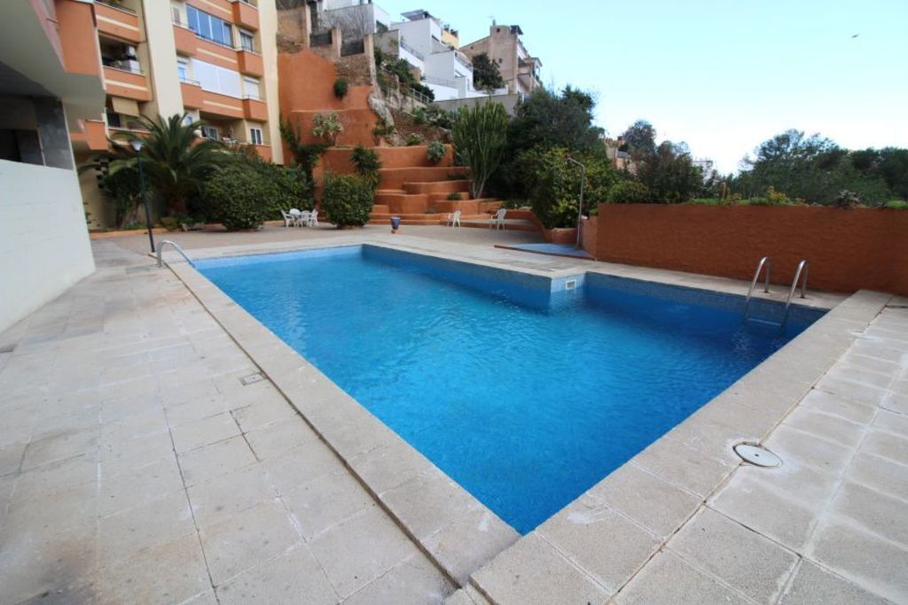 The pool (shared with the other apartments, but never very busy)