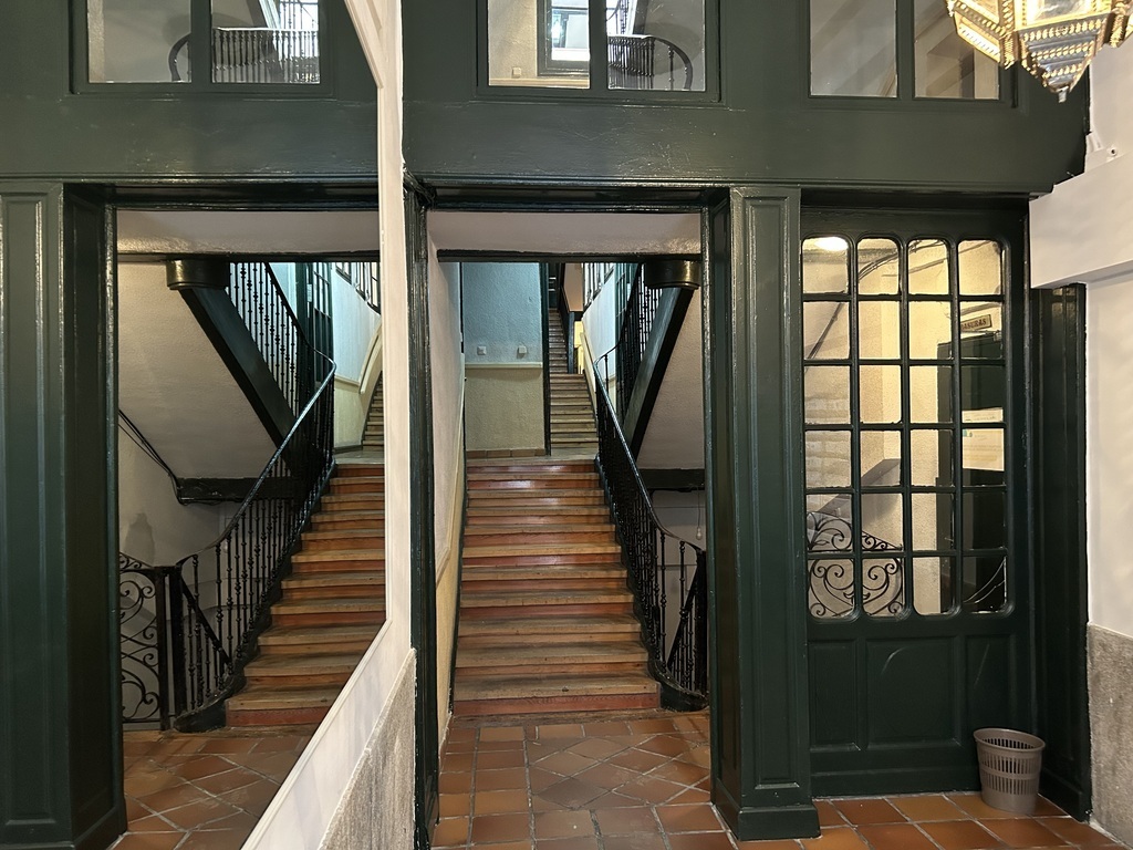 Building entrance hall