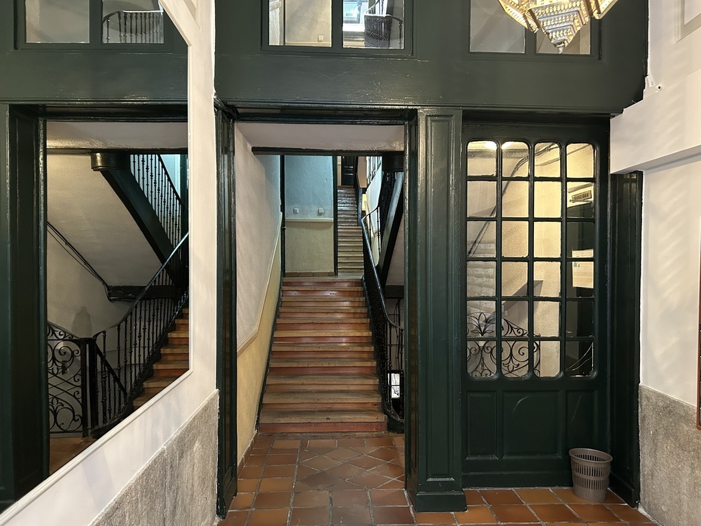 Building entrance hall