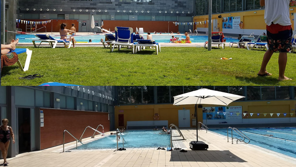 Public pool in Premiá de Mar