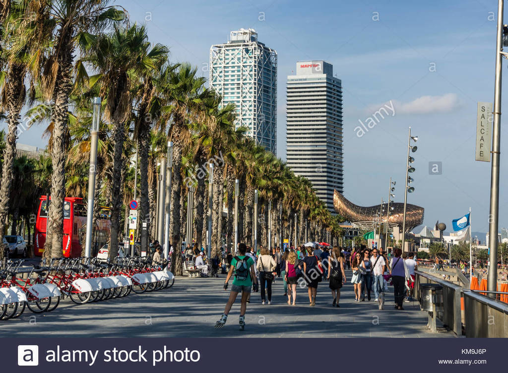 Waterfront of Barcelona (20 minuts by car) / Paseo Marítimo de Barcelona (20 minutos en coche) 