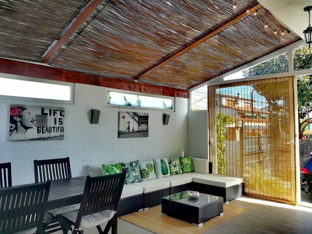 For dinner, lunch, relax...