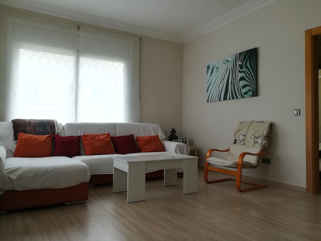 Living room. Downstairs / Sala de estar en planta baja.