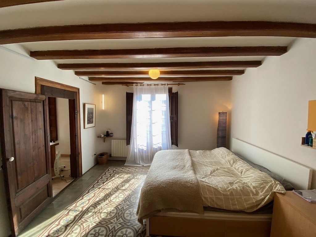 (Downstairs) Bedroom 1, with balcony and working space - 1/3