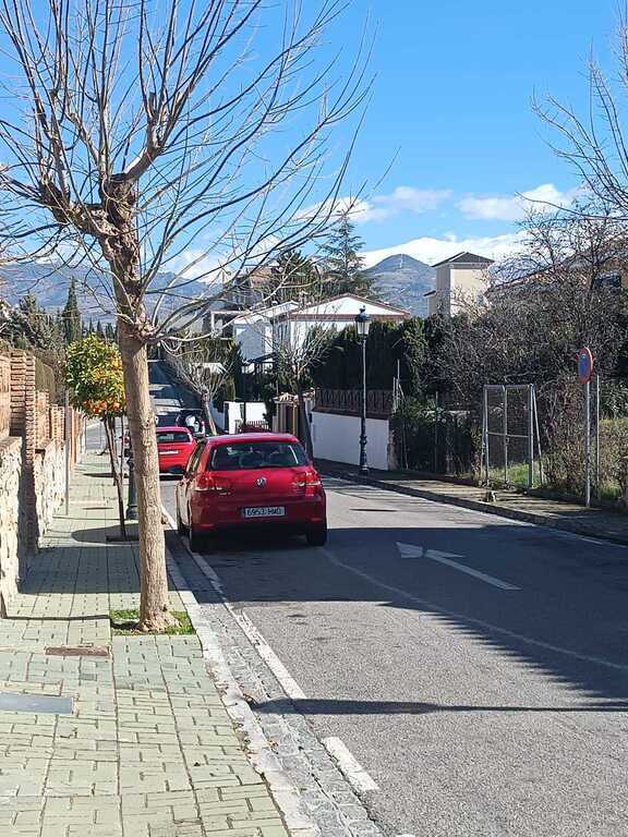 From our street (and some of the windows in our house) you can see Sierra Nevada.