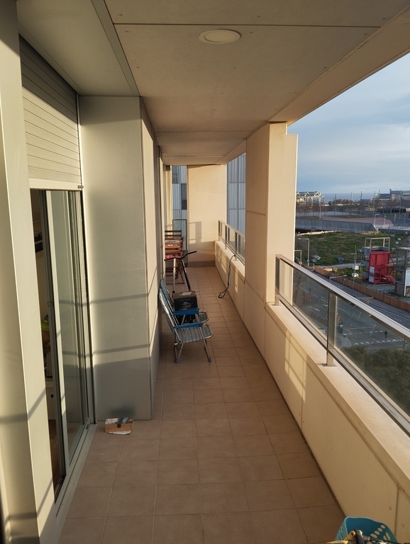 15 m2 bacony wonderful seaviews!