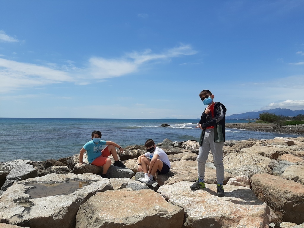 Sea side, near to our house.