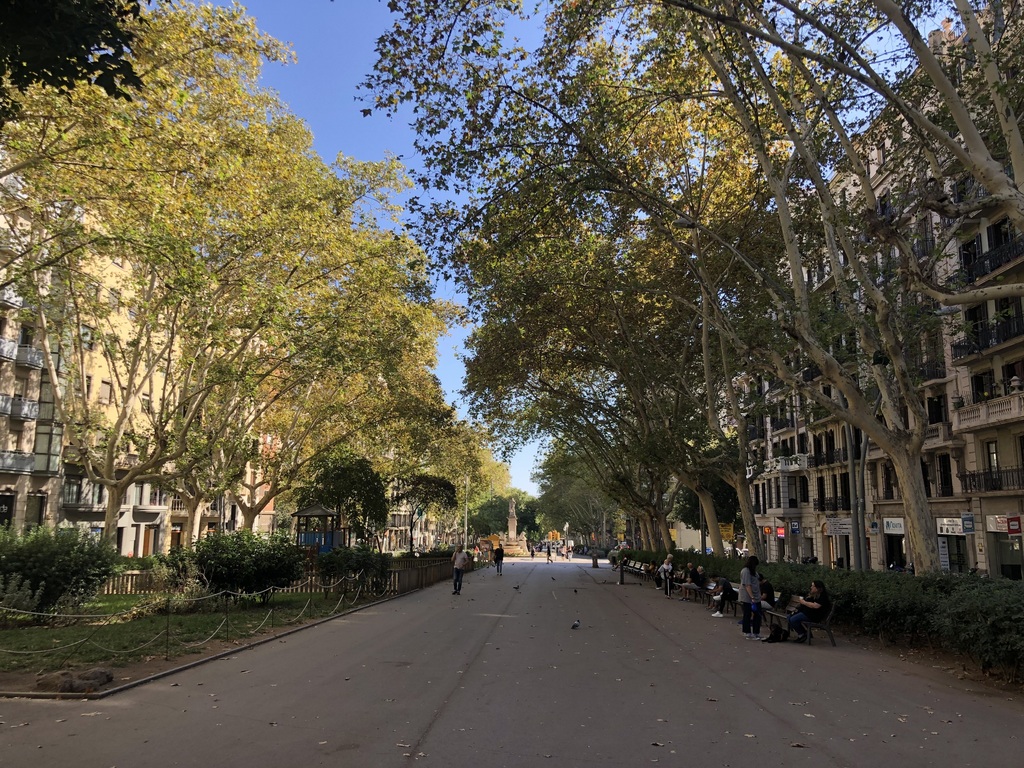 Passeig Sant Joan, our street