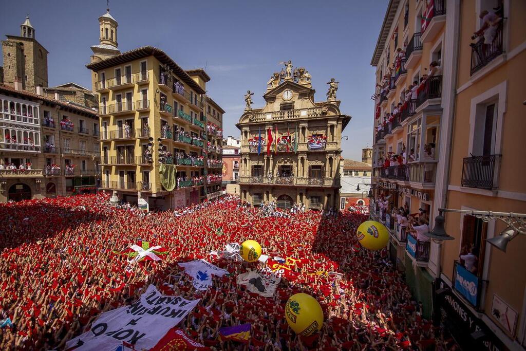Sanfermines. Pamplona-Iruñea