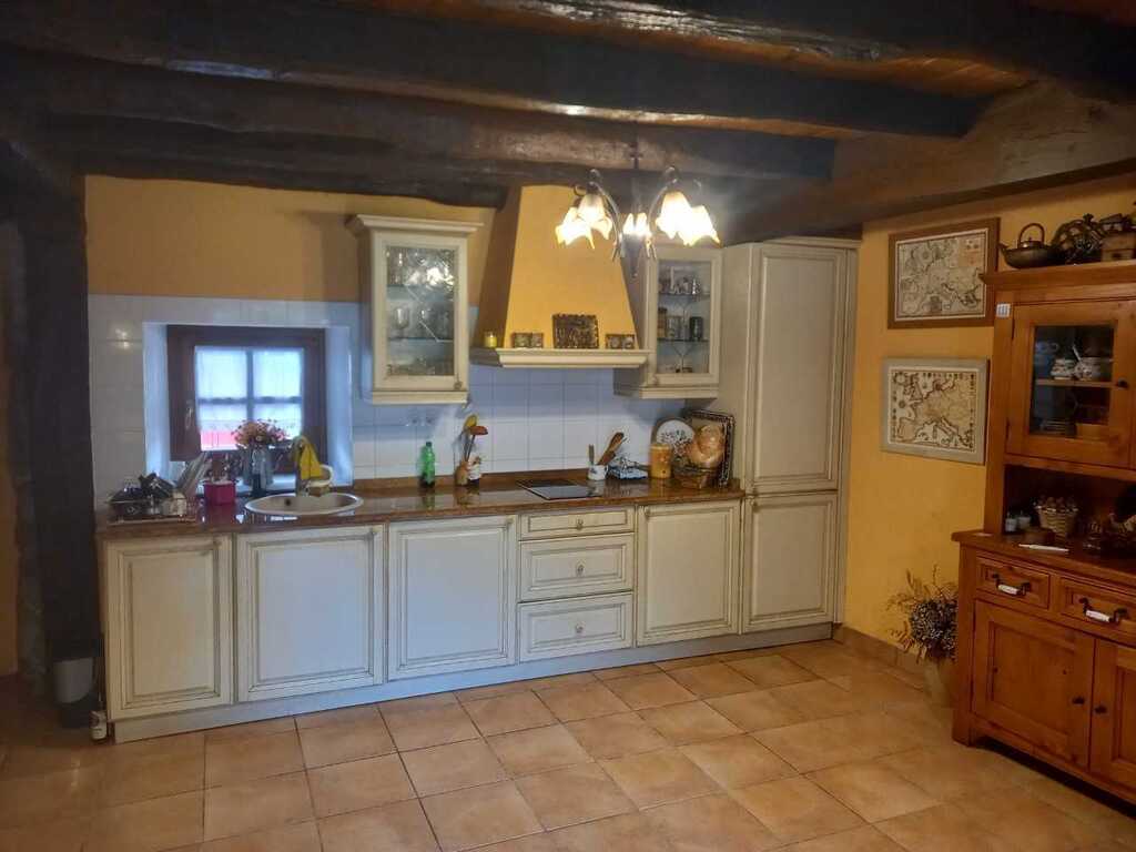 Kitchen and living room