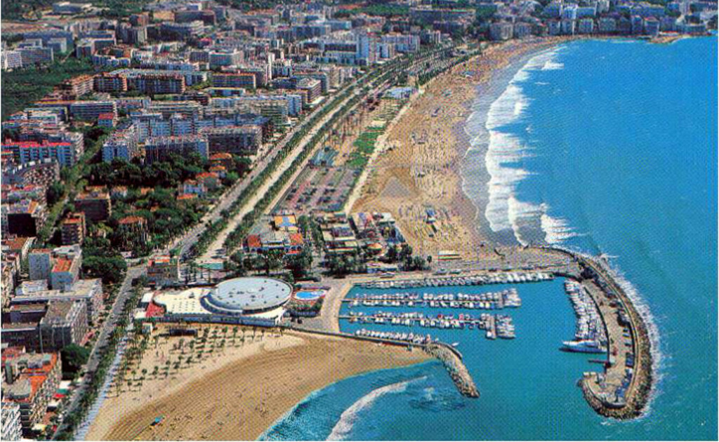 vista aerea de Salou