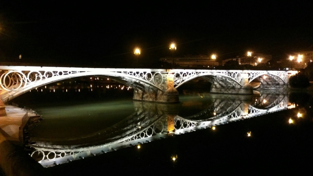Triana Bridge (designed by G.Eiffel)