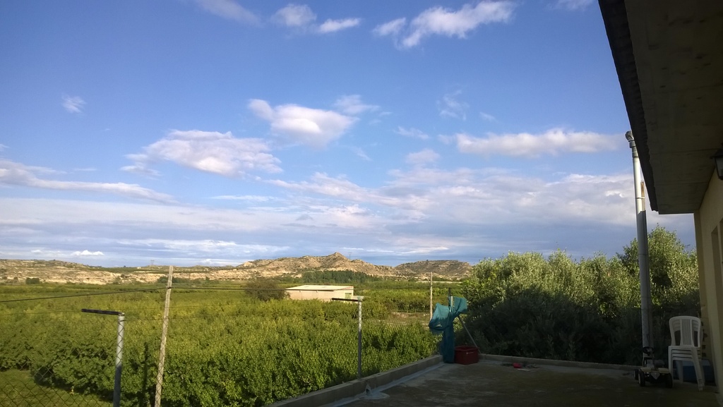 Views from the terrace