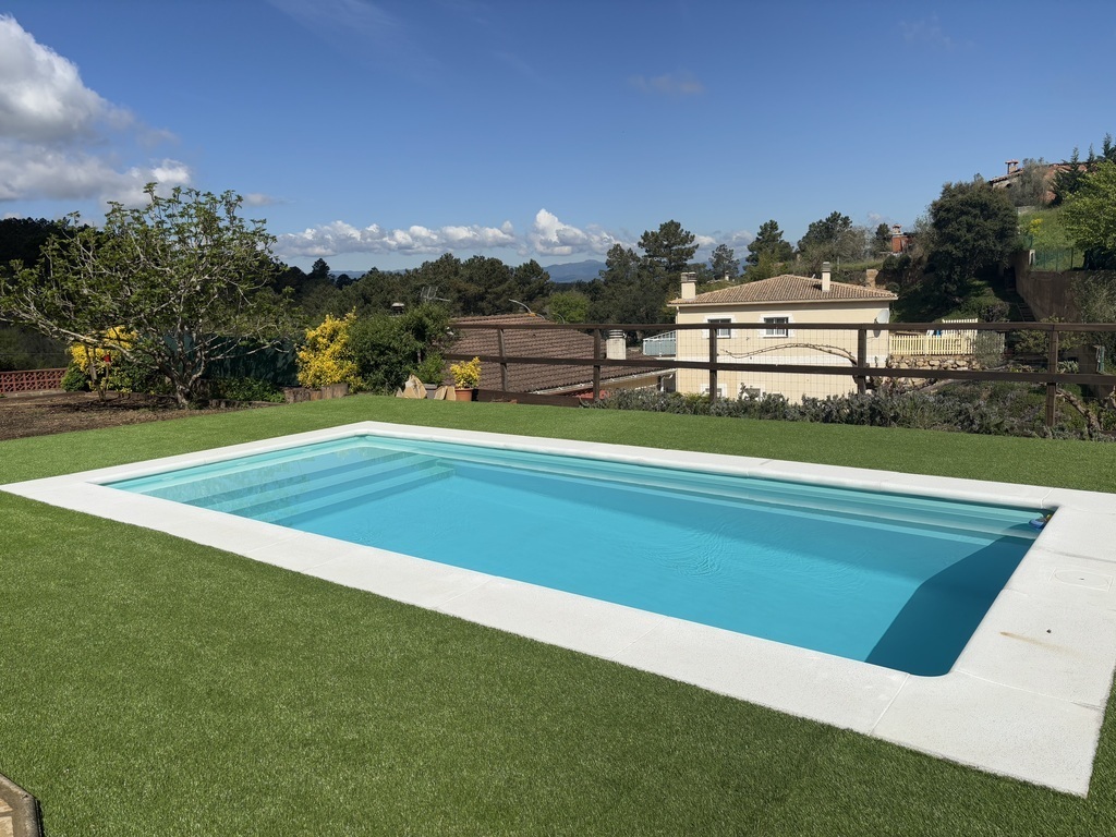 Vistas de la piscina