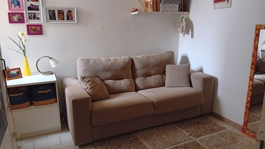 Folded Sofa bed in the room 2