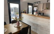 Dinning area and kitchen