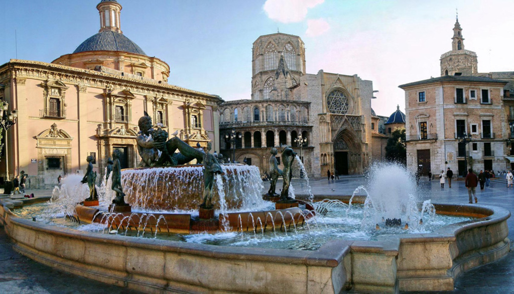 Valencia center town