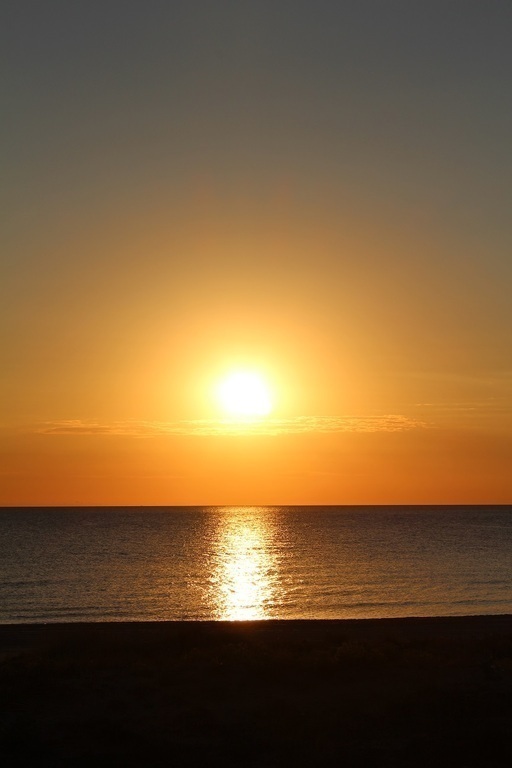 Sunrise from our flat