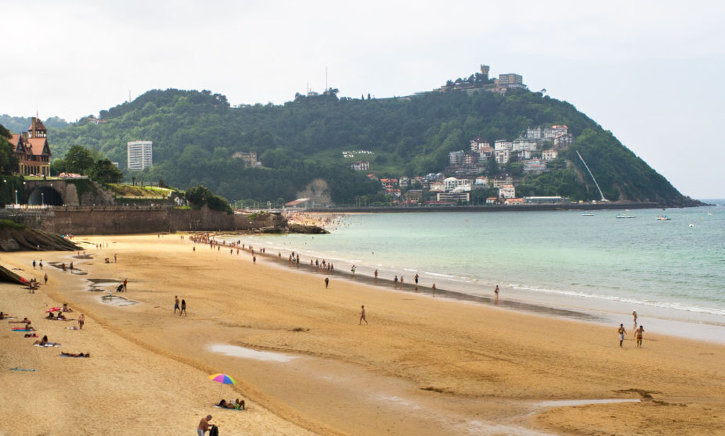 San Sebastian's La Concha beach