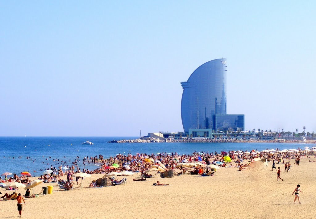 Barcelona beaches