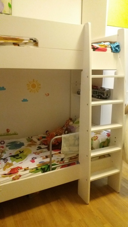 Children's room with a bunk bed