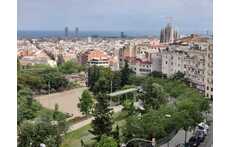 Gorgeous views over the city from the balcony