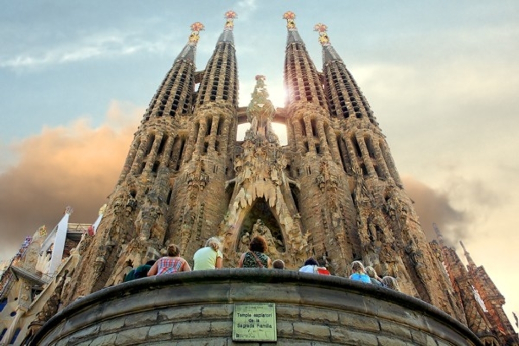 The Sagrada Família, one of the most iconic buildings in Barcelona