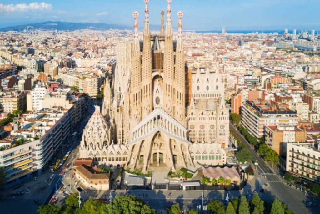 Sagrada Familia, 10 minutes walk from home.