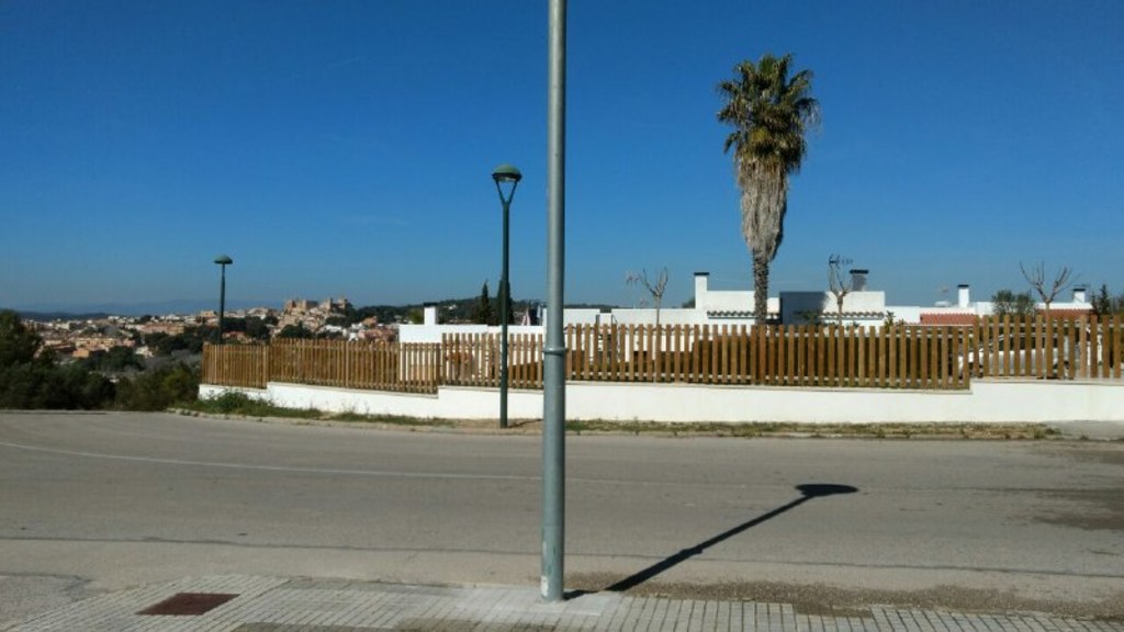 Outside of the house