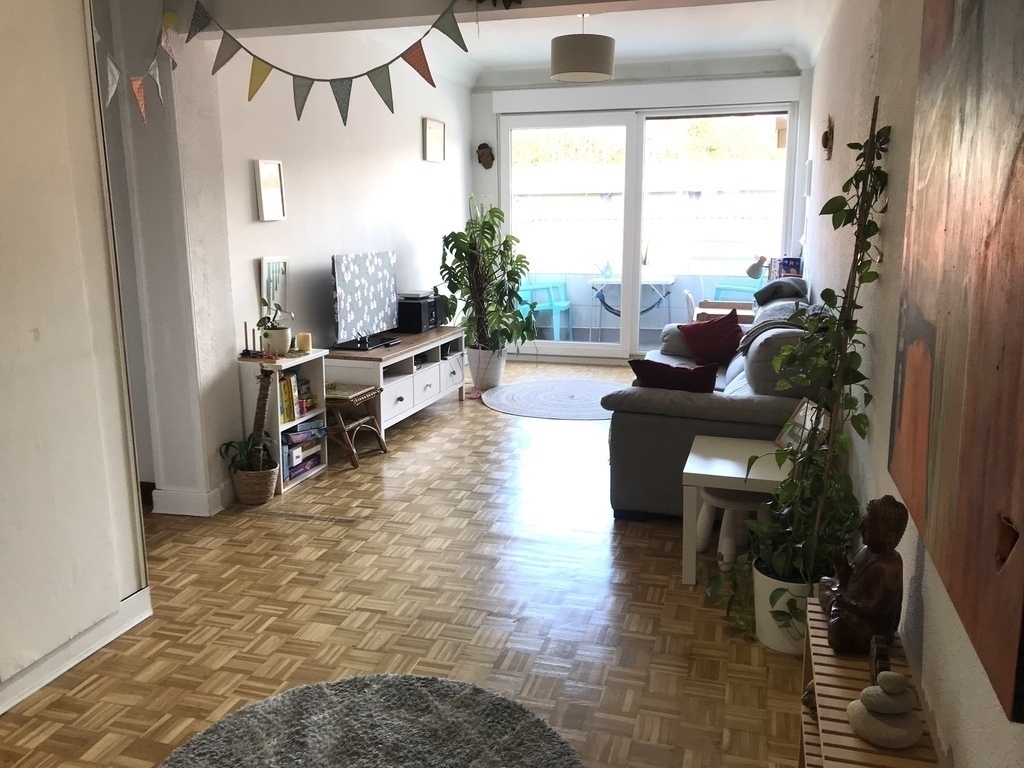 Living room and little balcony