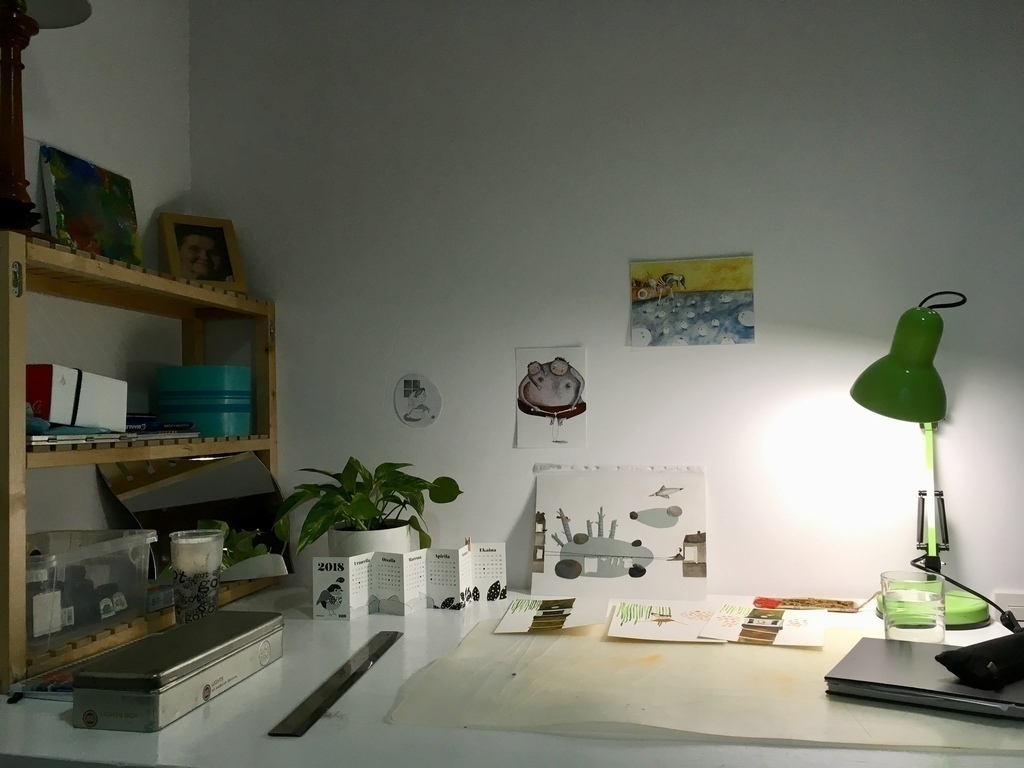 Little studio! And Kimu’s room