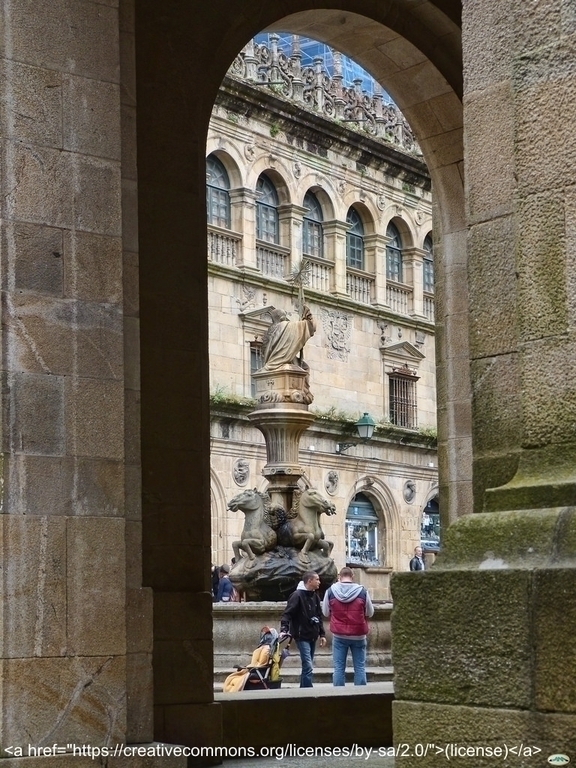 Plaza de Platerías, Compostela