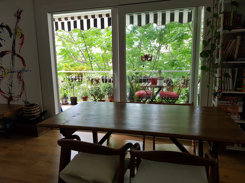 terrace with access from the living room