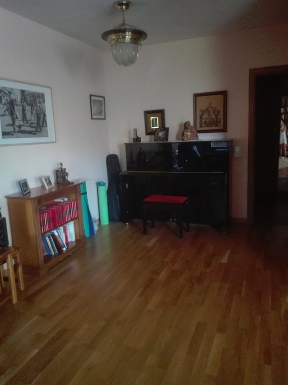 Zona de música en el salón
