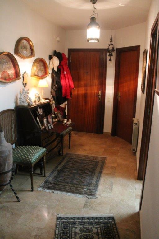 entrance to the apartment