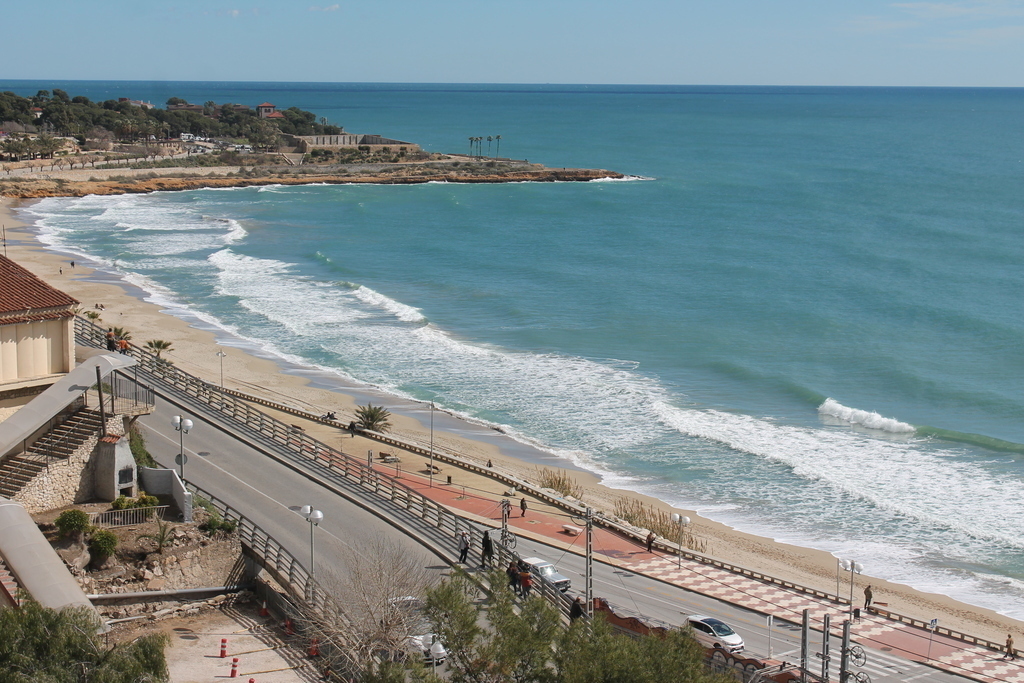 Miracle beach in Tarragona