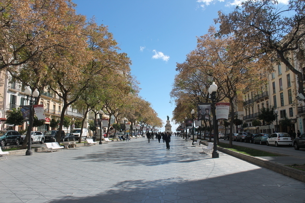 Rambla Nova, main street in Tarragona