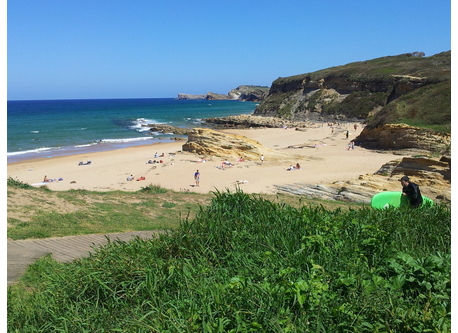 This beach is 3 minutes from home by car