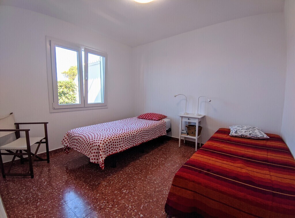 All the bedrooms are on the ground floor