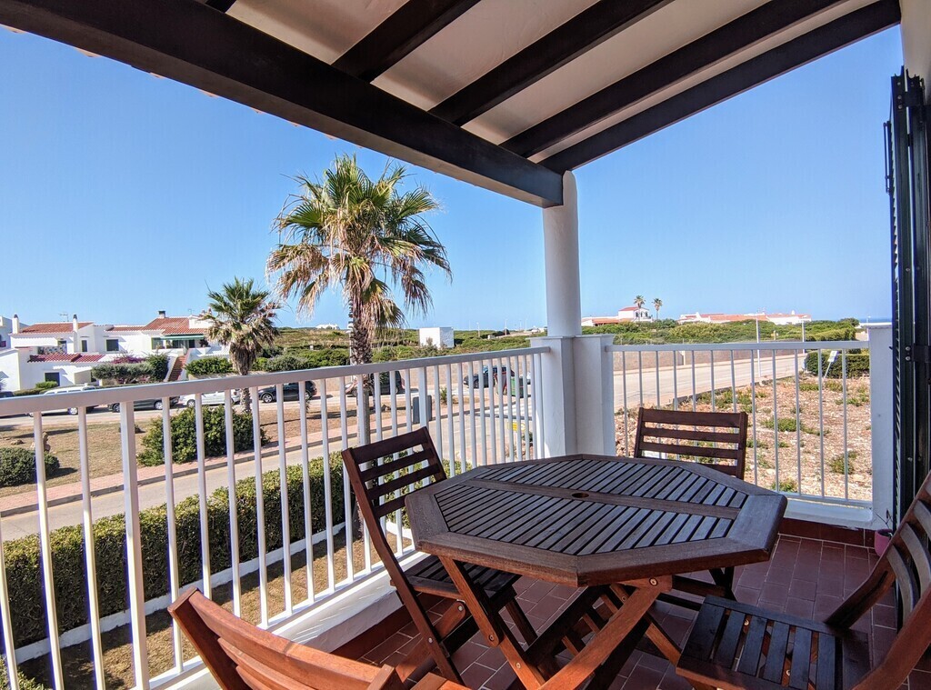 Front terrace on the first floor