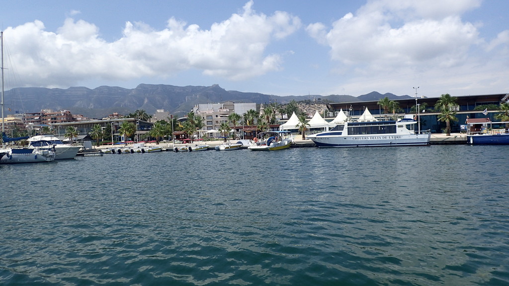 La Ràpita seen from the sea
