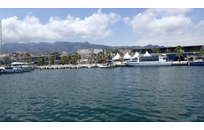 La Ràpita seen from the sea