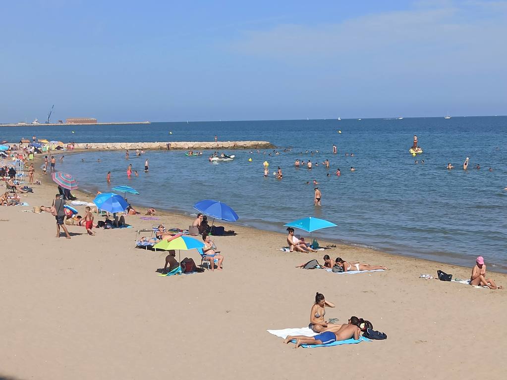 The closest beach to our home
