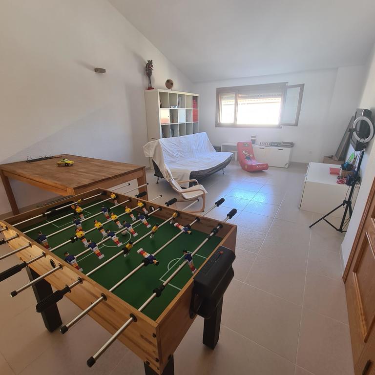 Foosball in the attic